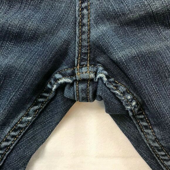 Banana Republic Mens Blue Regular Fit Medium Wash Denim Tapered Jeans Size 32x32 - Picture 4 of 11